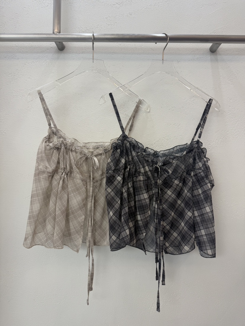 MOST OF ALL U韓國代購女士新款推薦熱賣26春夏吊帶背心MOST OF ALL U吊帶/背心