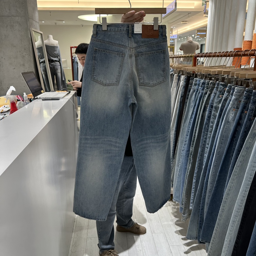 GRAYMELLOW東大門代購女裝新款時尚熱賣推薦人氣26春夏牛仔褲GRAYMELLOW牛仔褲