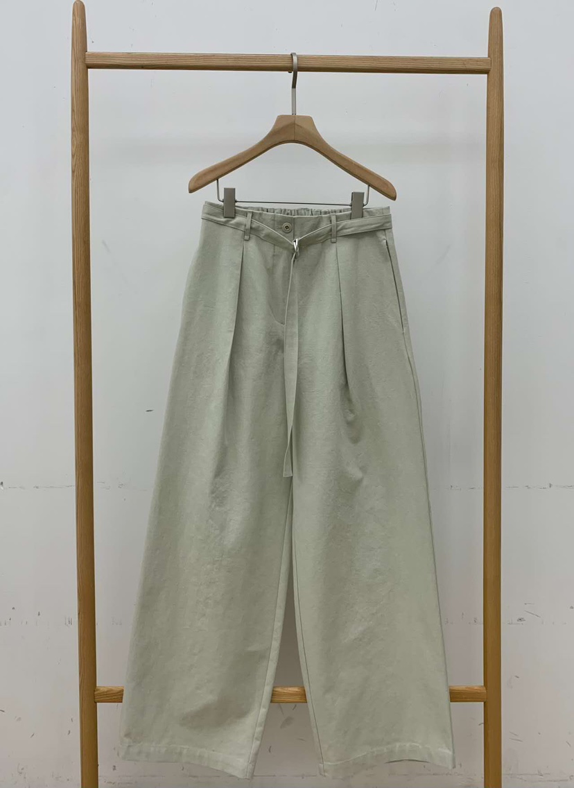 B_GARDER韓國直郵女士新款職業26春夏休閑真品休閑褲含腰帶B.GARDER休閑褲圖色2