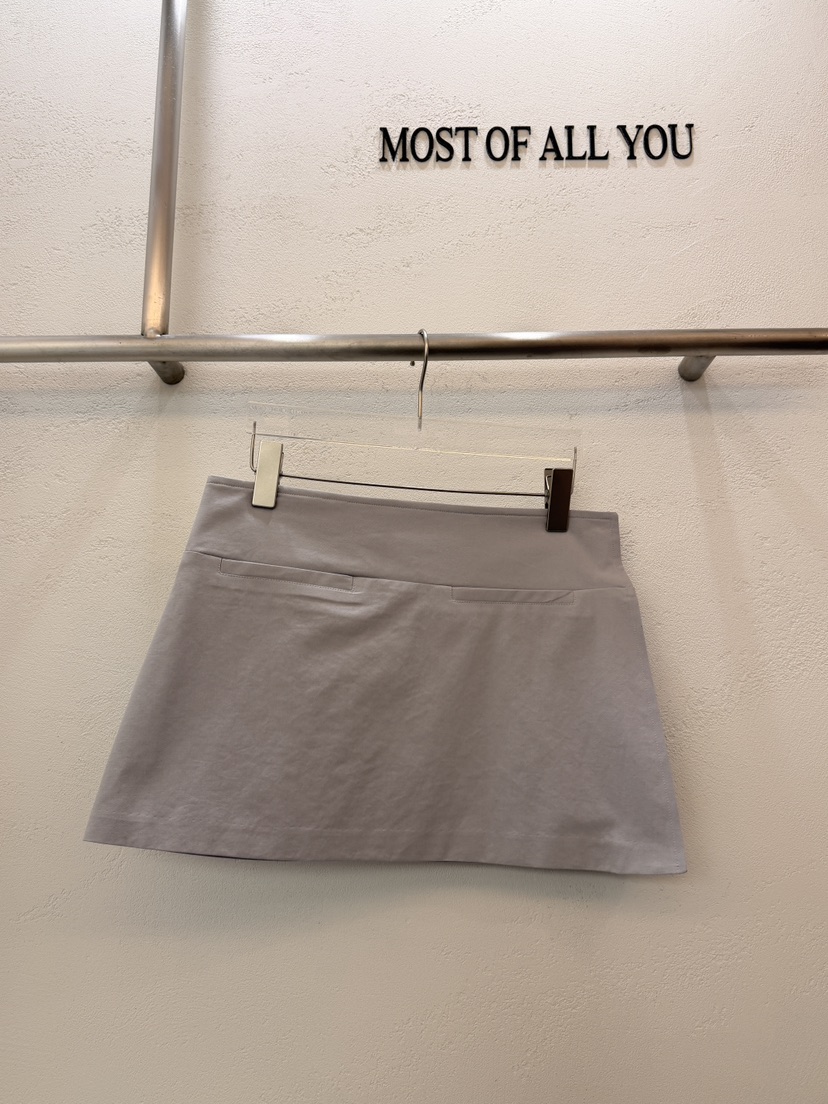 MOST OF ALL U韓國直郵女士新款時尚職業26春夏真品短裙MOST OF ALL U短裙圖色2