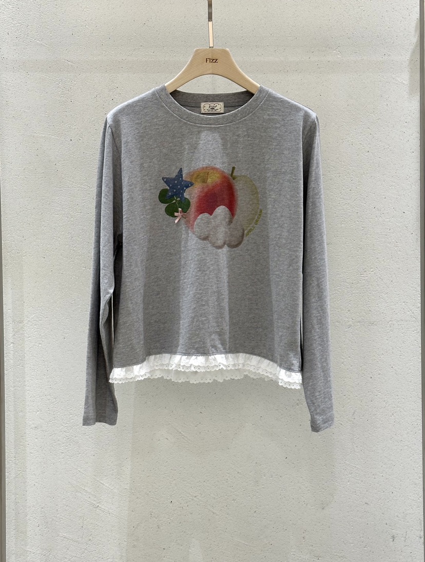 FIZZ東大門實拍女士新品真品人氣職業推薦26春夏休閑長袖T恤FIZZ長袖T恤圖色2