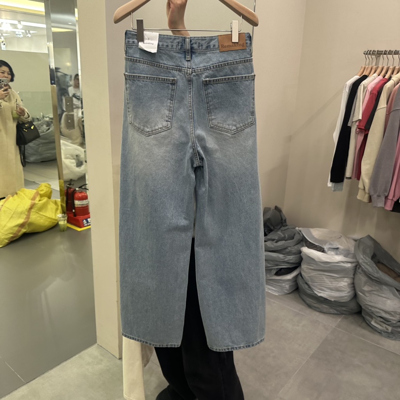 URBANSTORY/REMAKING東大門實拍女裝新款人氣真品牛仔褲Remaking/URBANSTORY牛仔褲