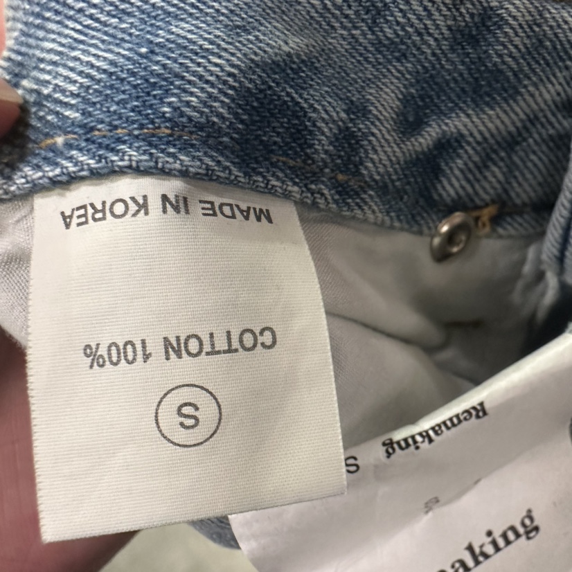 URBANSTORY/REMAKING東大門實拍女裝新款人氣真品牛仔褲Remaking/URBANSTORY牛仔褲