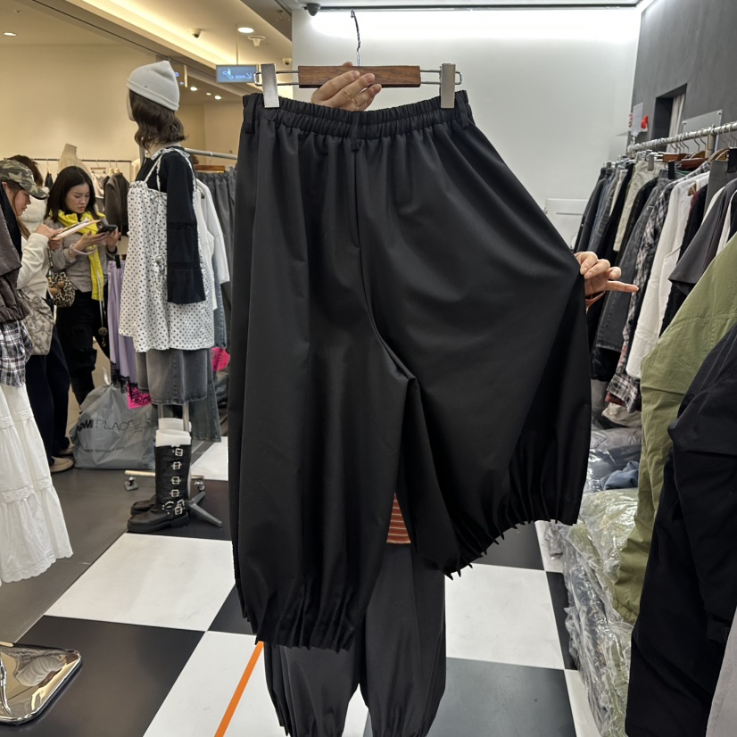 LADYBLACK韓國直郵女士新款26春夏休閑真品人氣時尚休閑褲LADYBLACK/THE BLACK休閑褲