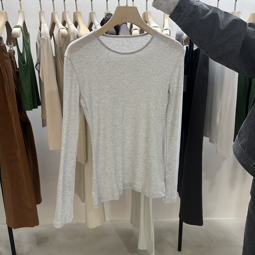 MYOS東大門實拍女士新品26春夏熱賣真品職業時尚推薦長袖T恤MYOS長袖T恤圖色5