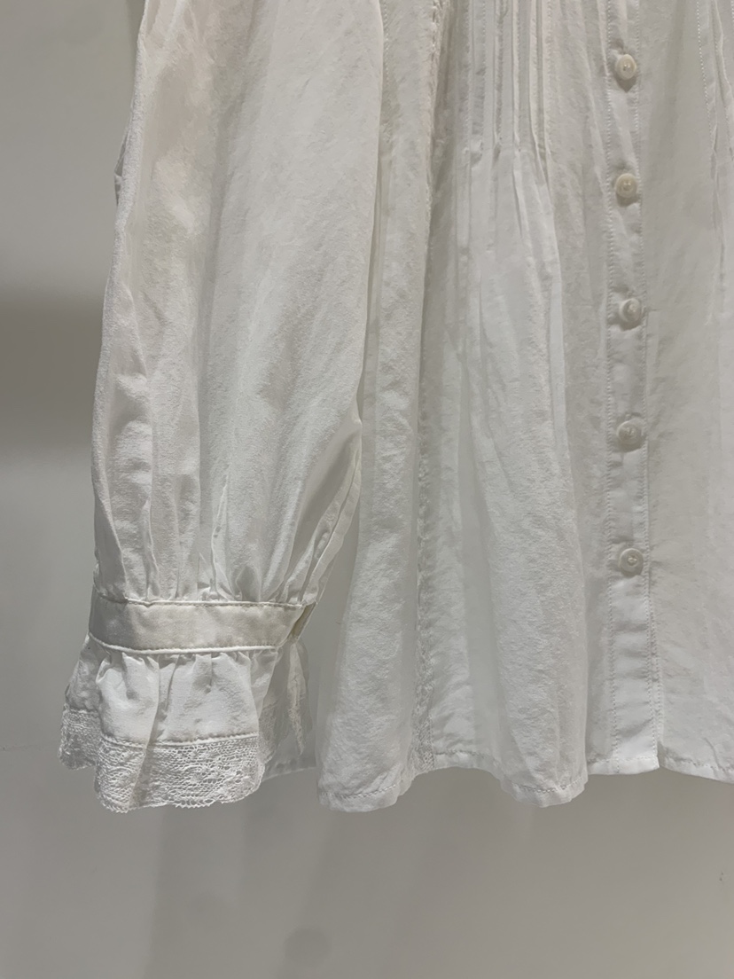 FABRIC東大門代購女裝新款職業休閑推薦26春夏襯衫蕾絲衫FABRIC襯衫/蕾絲衫