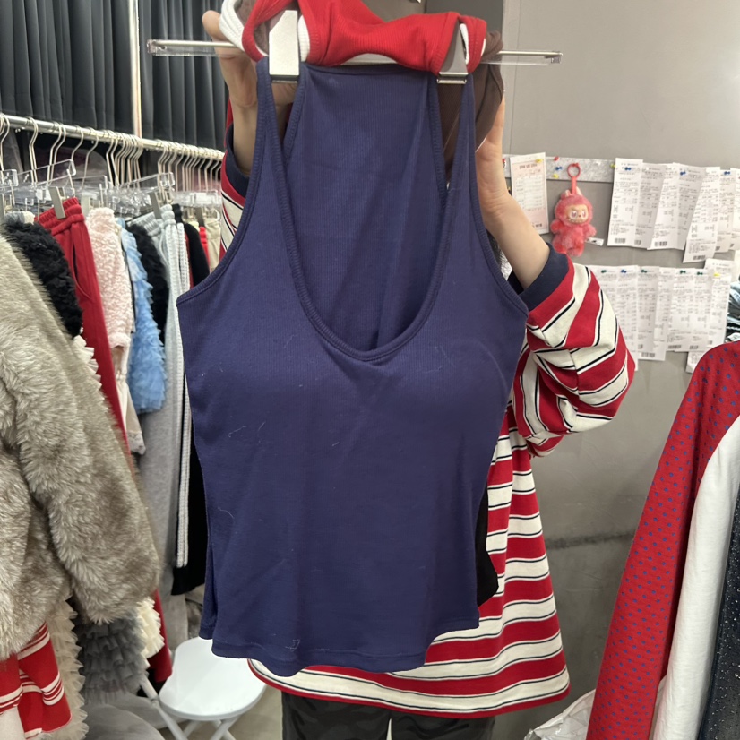 MOMAZU韓國代購女裝新款休閑熱賣26春夏真品推薦吊帶背心MOMAZU吊帶/背心圖色4