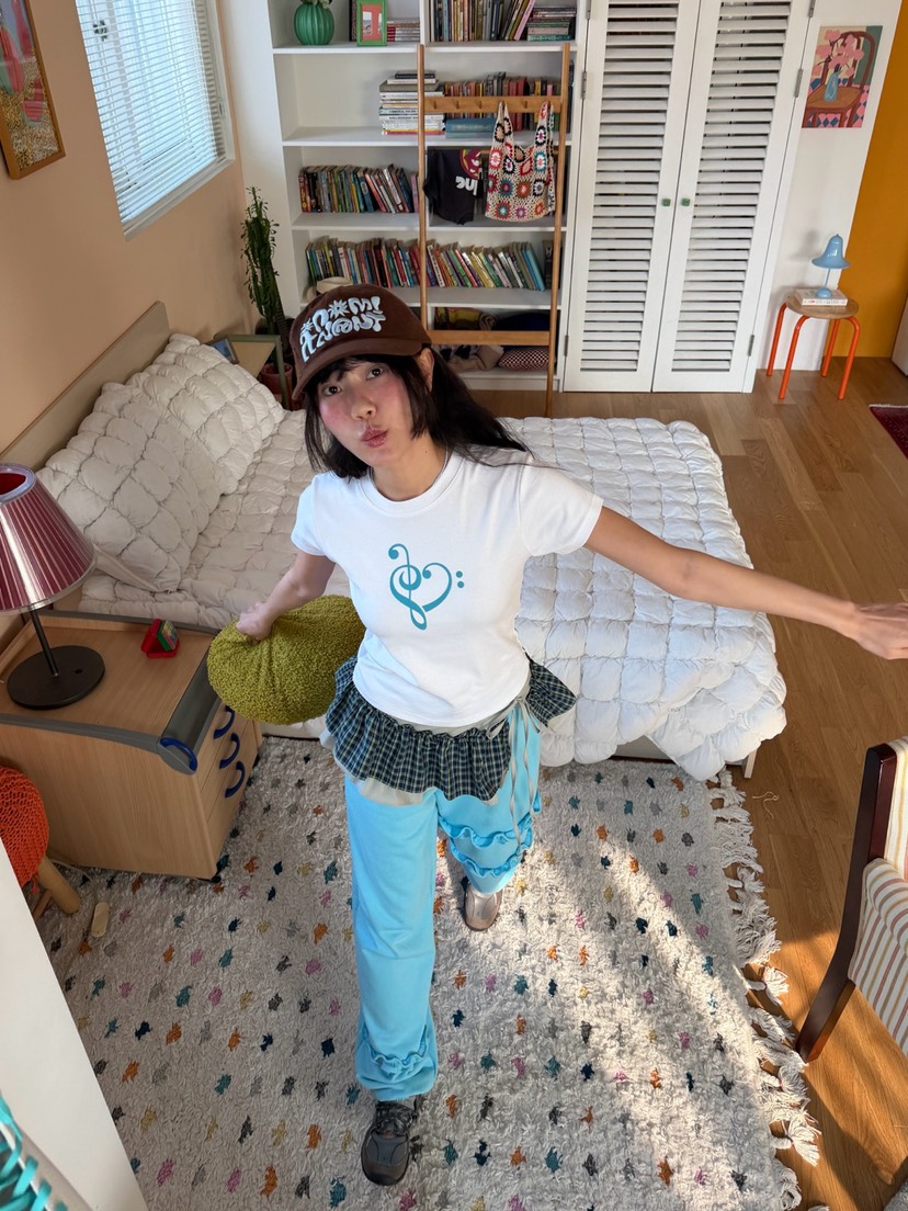 MORE THAN-P韓國代購女裝新品人氣職業休閑時尚26春夏T恤MORE THANT恤