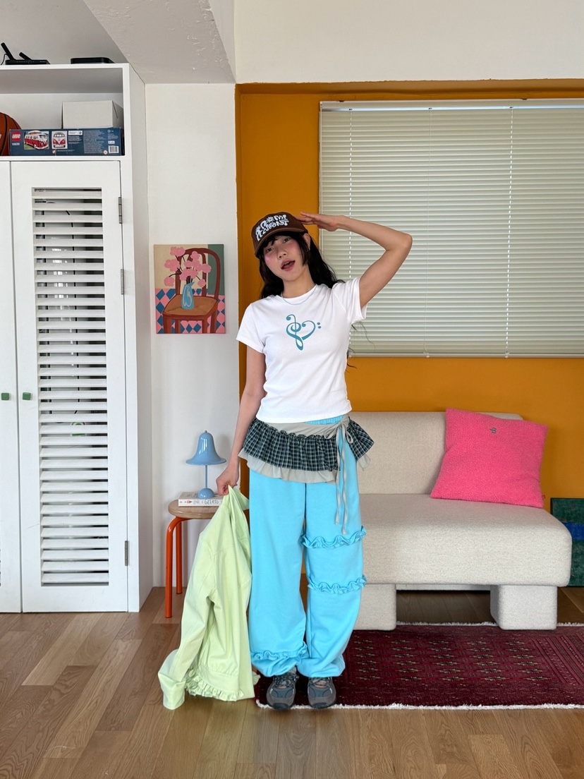 MORE THAN-P韓國代購女裝新品人氣職業休閑時尚26春夏T恤MORE THANT恤