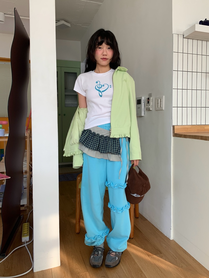 MORE THAN-P韓國代購女裝新品人氣職業休閑時尚26春夏T恤MORE THANT恤