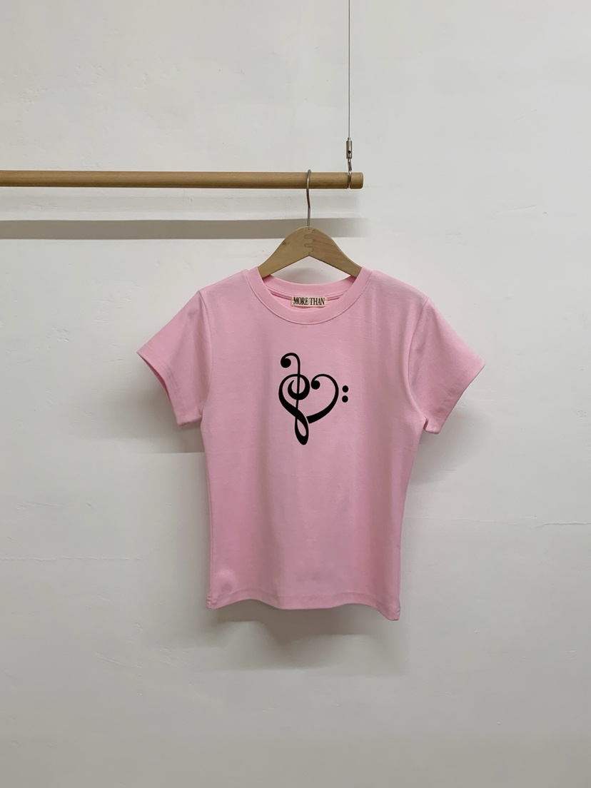 MORE THAN-P韓國代購女裝新品人氣職業休閑時尚26春夏T恤MORE THANT恤圖色2