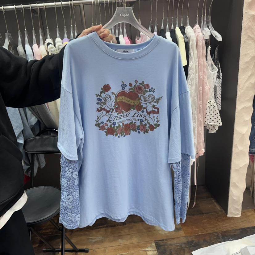 CLODE韓國直郵女裝新款人氣休閑推薦26春夏真品時尚長袖T恤CLODE長袖T恤圖色2