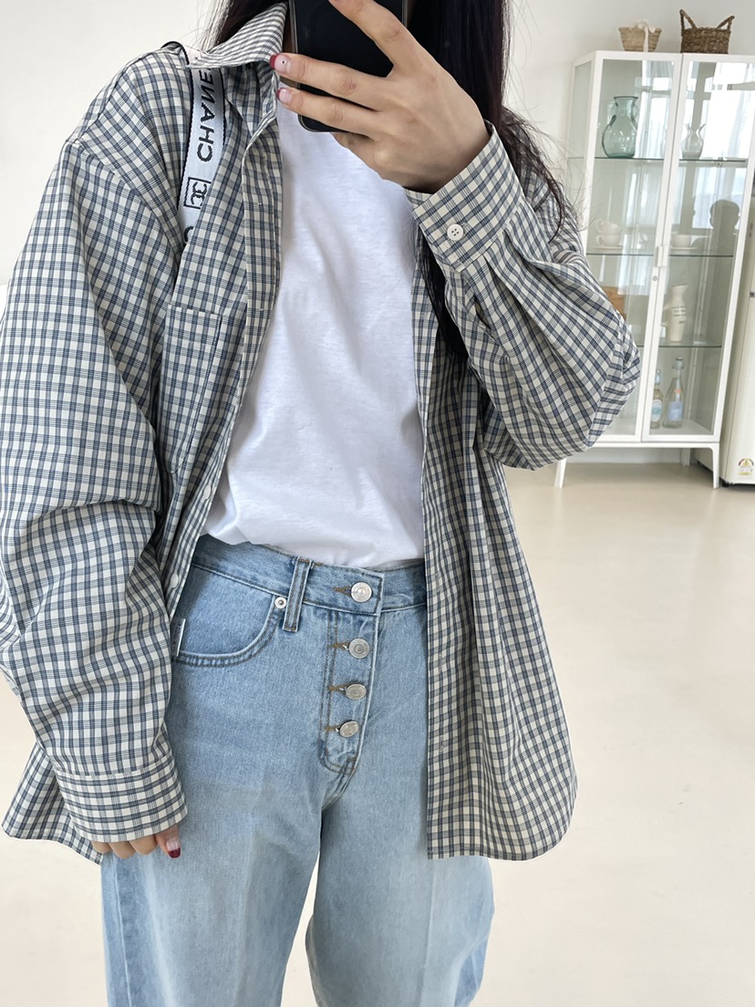 EDITION-P韓國直郵女裝新款休閑時尚職業26春夏襯衫蕾絲衫EDITION/CHAHEE襯衫/蕾絲衫