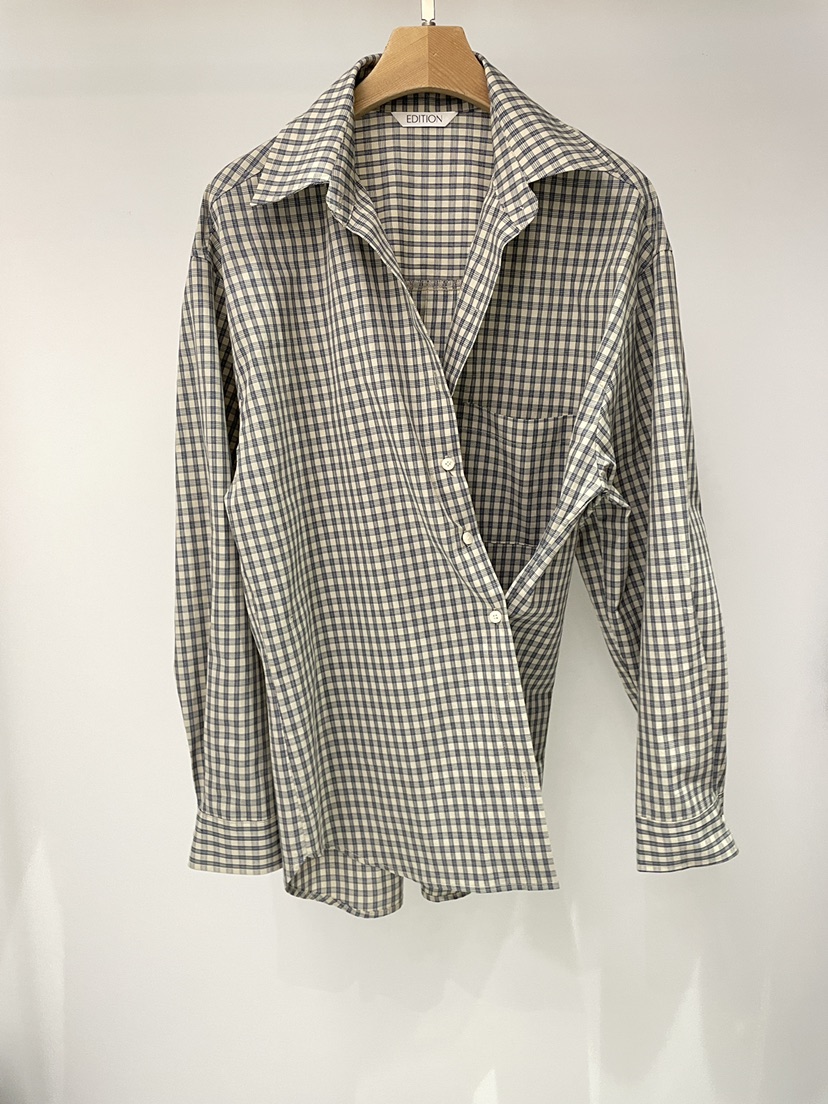 EDITION-P韓國直郵女裝新款休閑時尚職業26春夏襯衫蕾絲衫EDITION/CHAHEE襯衫/蕾絲衫圖色4