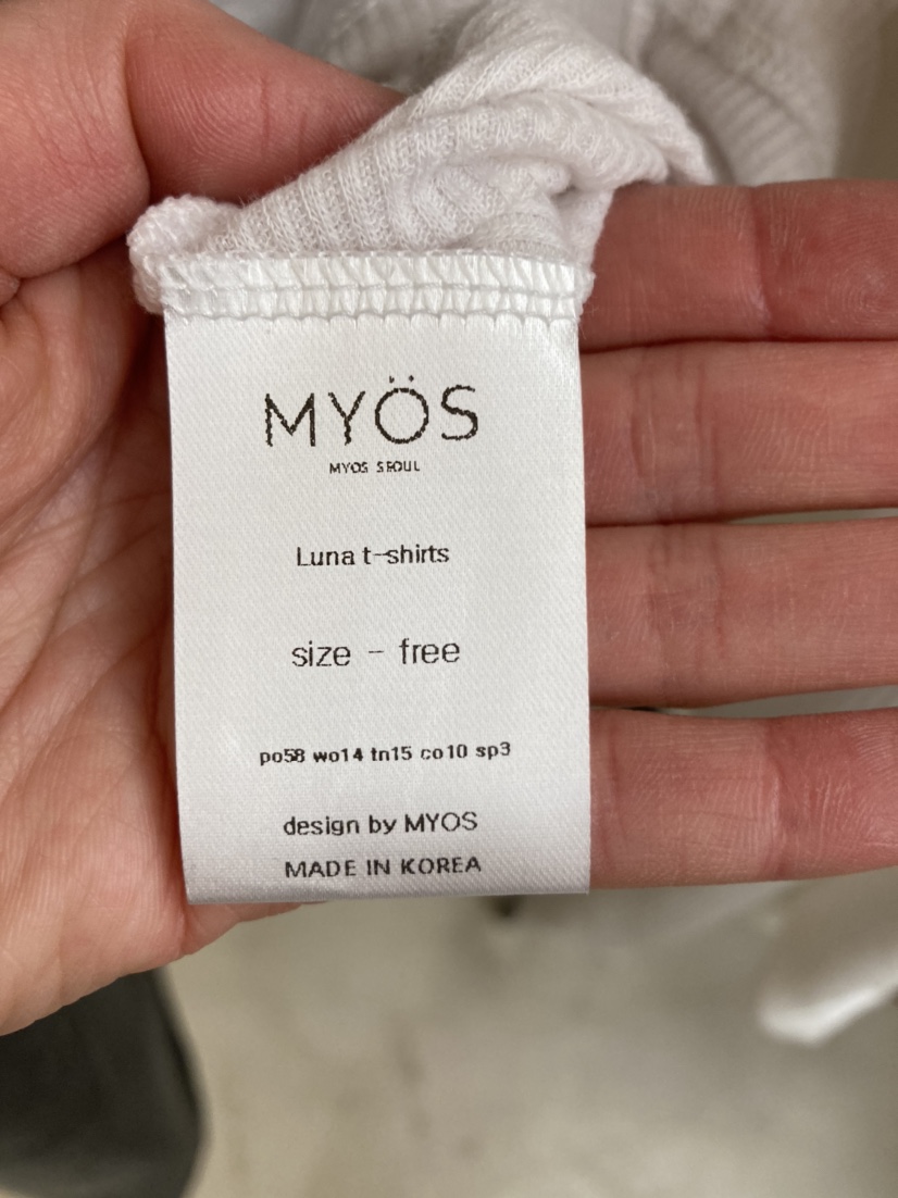 MYOS韓國代購女裝新款職業真品休閑時尚26春夏人氣熱賣套裝MYOS套裝