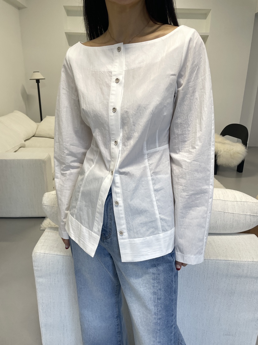 EDITION-P韓國直郵女士新品真品推薦人氣熱賣襯衫蕾絲衫EDITION/CHAHEE襯衫/蕾絲衫