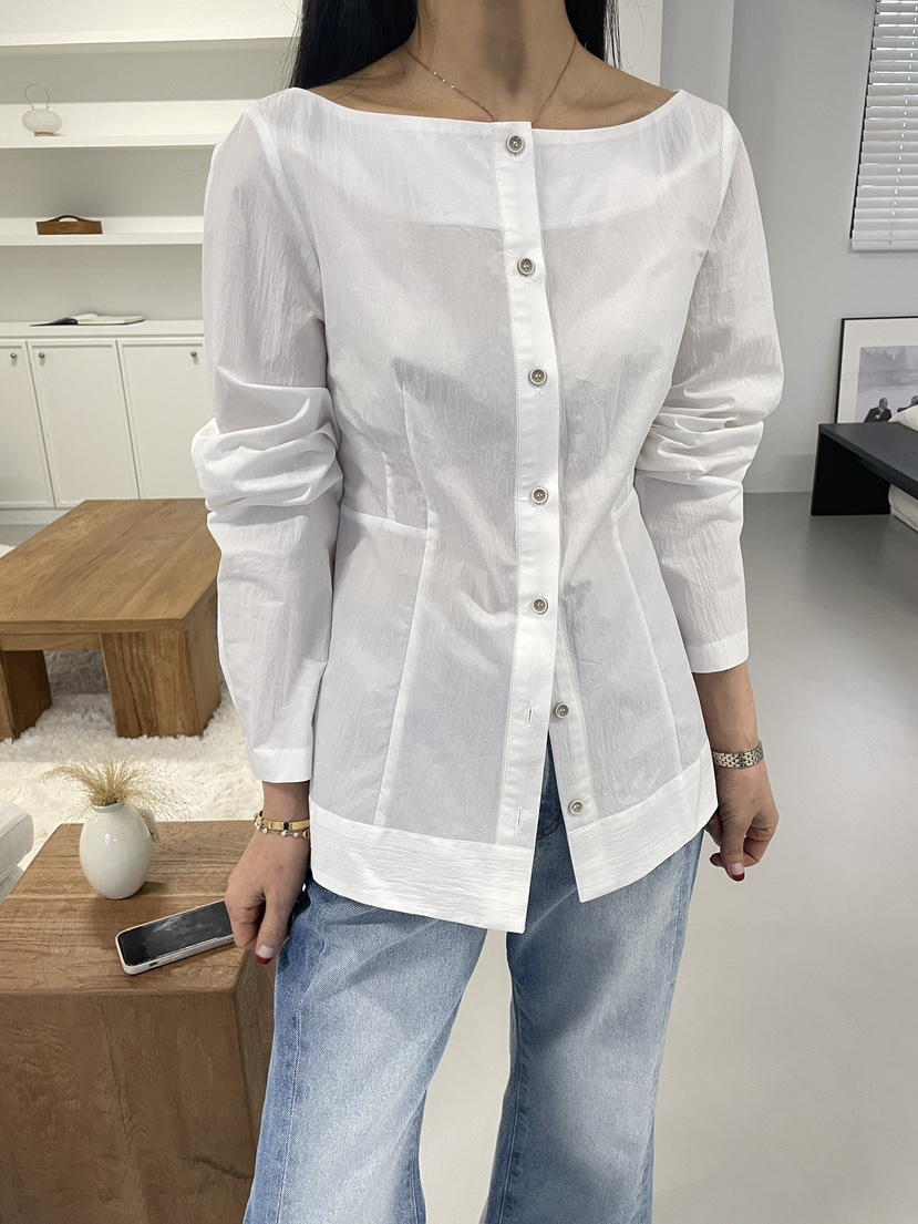 EDITION-P韓國直郵女士新品真品推薦人氣熱賣襯衫蕾絲衫EDITION/CHAHEE襯衫/蕾絲衫