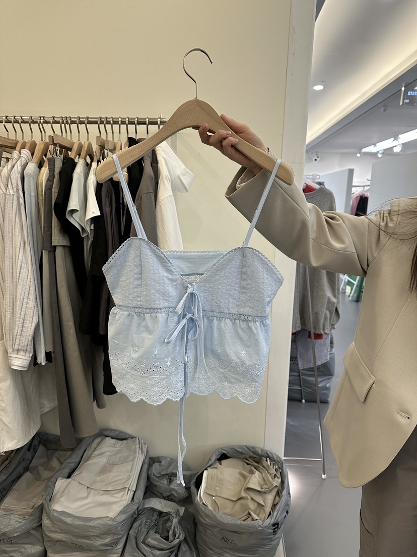 MONDAYMORING東大門代購女士新款休閑熱賣真品26春夏吊帶背心MONDAYMORING吊帶/背心圖色2