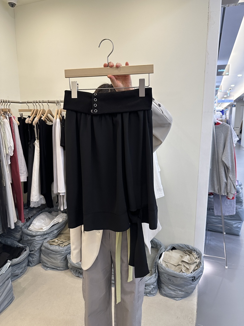 MONDAYMORING韓國直郵女士新品26春夏推薦時尚半身裙中短裙MONDAYMORING半身裙/中短裙圖色3