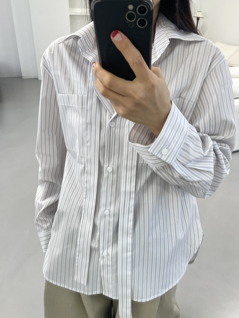 EDITION-P東大門直郵女士新款熱賣時尚襯衫蕾絲衫含脖帶EDITION/CHAHEE襯衫/蕾絲衫