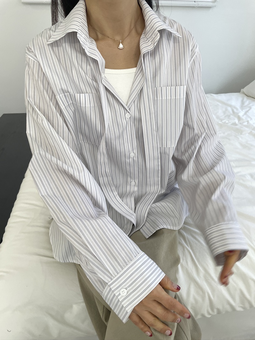 EDITION-P東大門直郵女士新款熱賣時尚襯衫蕾絲衫含脖帶EDITION/CHAHEE襯衫/蕾絲衫