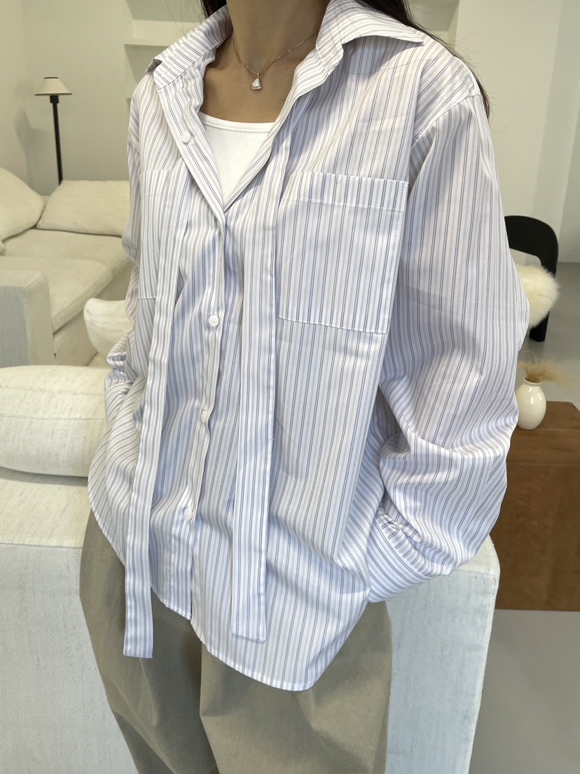 EDITION-P東大門直郵女士新款熱賣時尚襯衫蕾絲衫含脖帶EDITION/CHAHEE襯衫/蕾絲衫