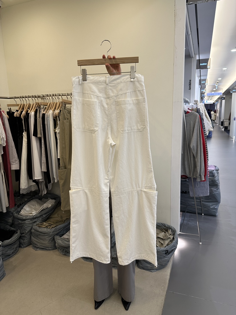 MONDAYMORING韓國直郵女裝新品熱賣26春夏時尚人氣休閑褲MONDAYMORING休閑褲