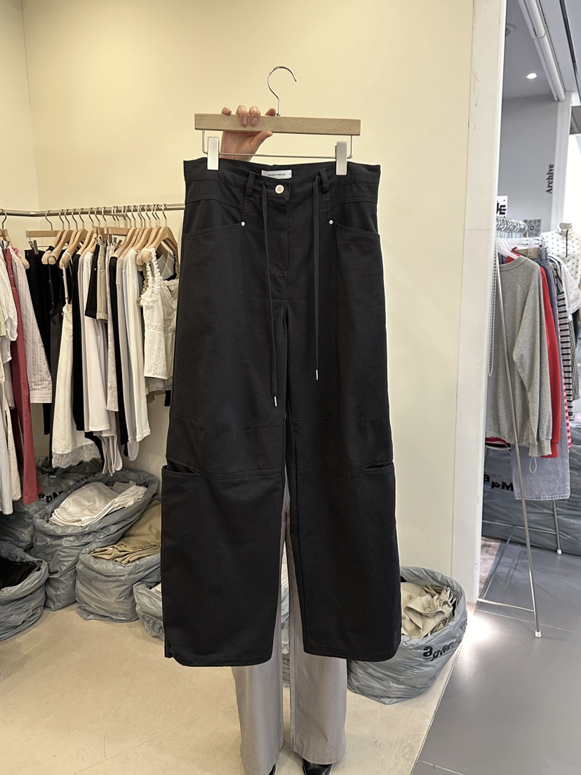 MONDAYMORING韓國直郵女裝新品熱賣26春夏時尚人氣休閑褲MONDAYMORING休閑褲圖色3