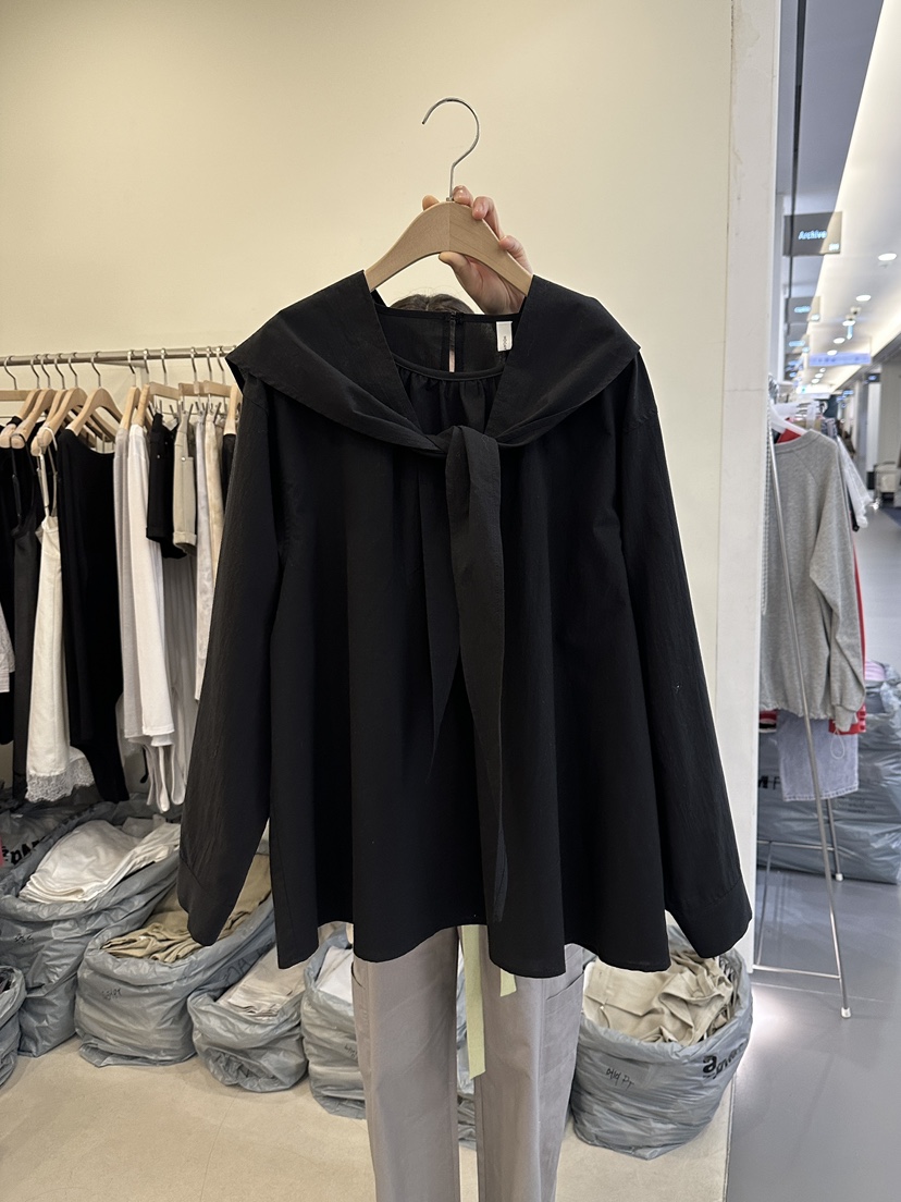 MONDAYMORING東大門實拍女士新款熱賣休閑真品襯衫蕾絲衫MONDAYMORING襯衫/蕾絲衫圖色2