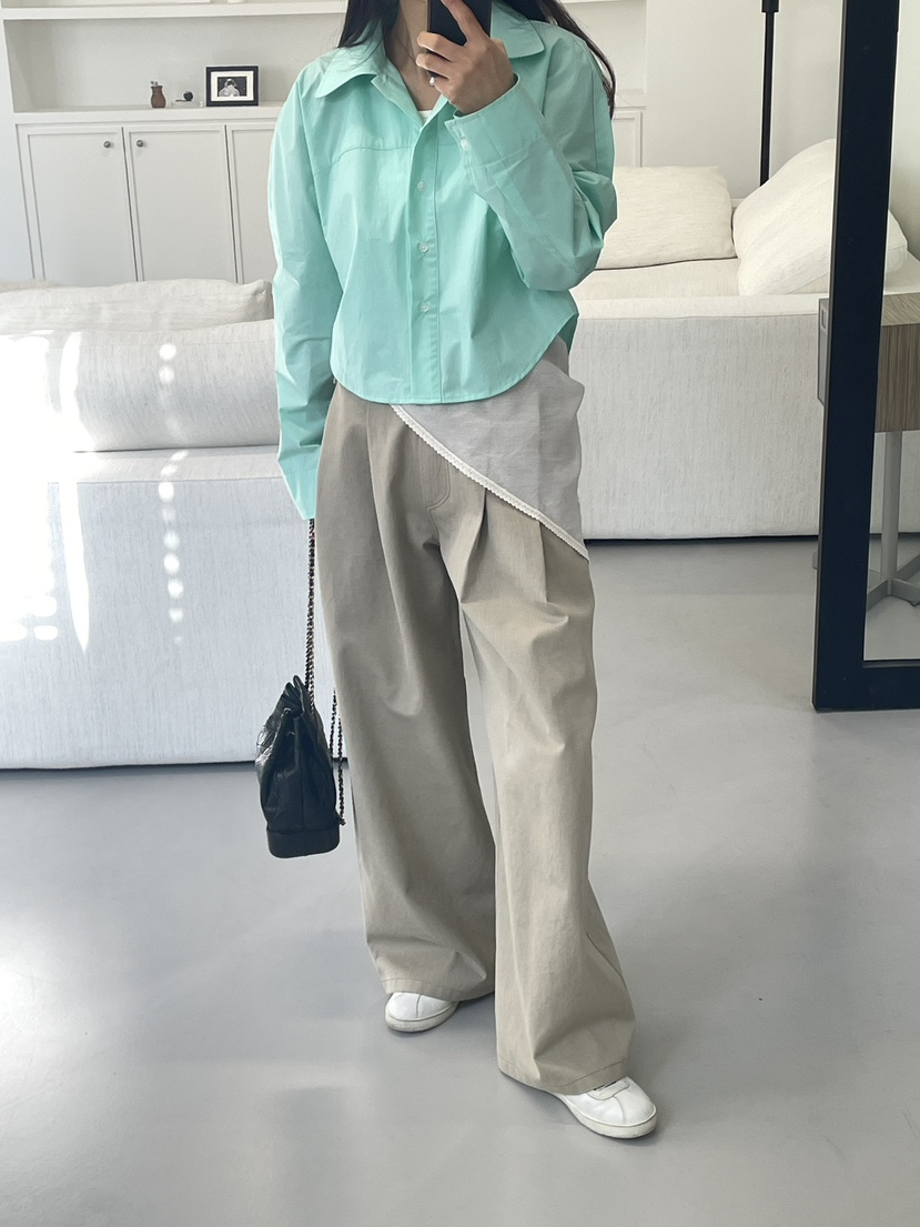 EDITION-P東大門代購女士新款真品休閑26春夏襯衫蕾絲衫EDITION/CHAHEE襯衫/蕾絲衫