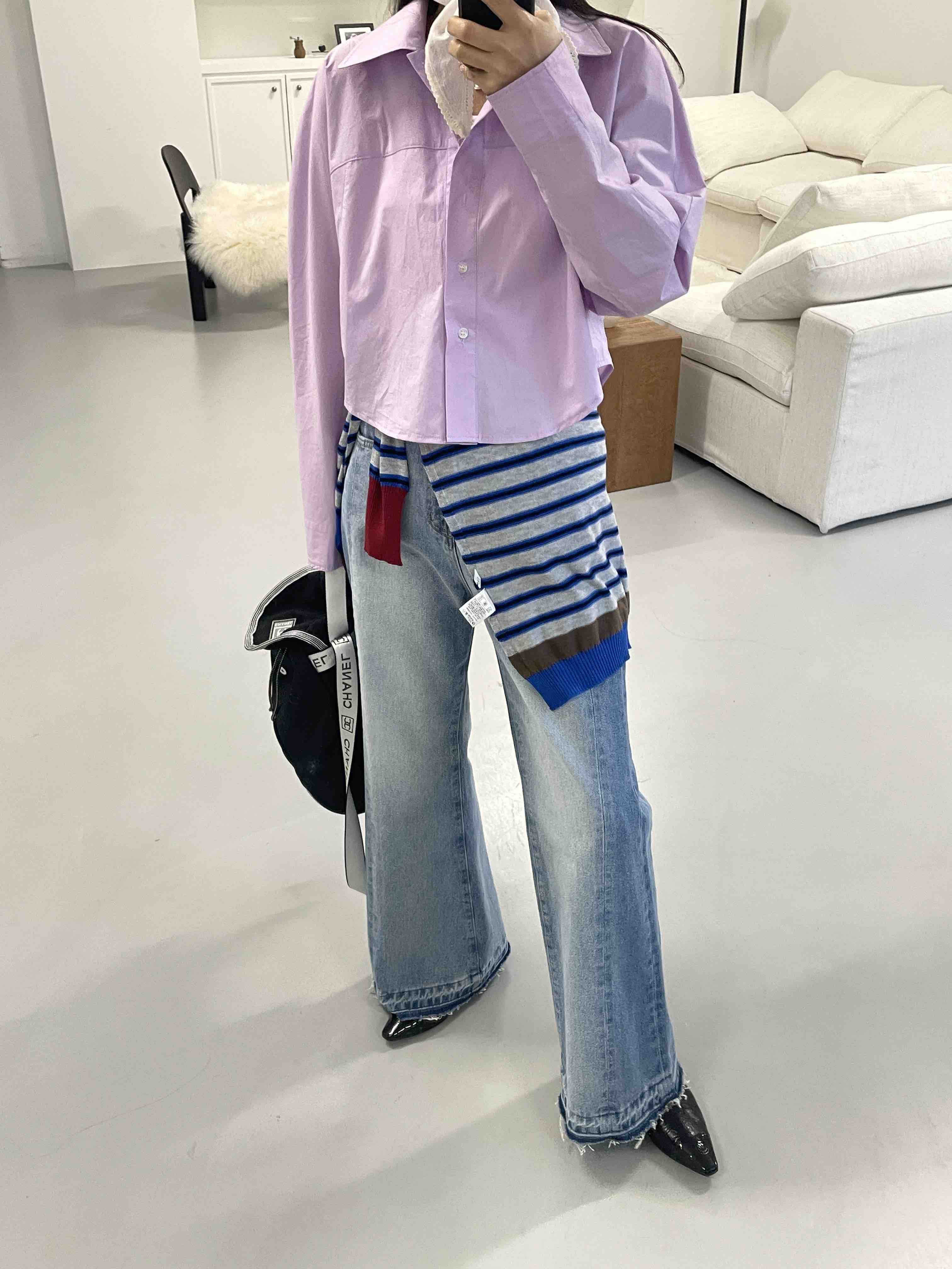 EDITION-P東大門代購女士新款真品休閑26春夏襯衫蕾絲衫EDITION/CHAHEE襯衫/蕾絲衫