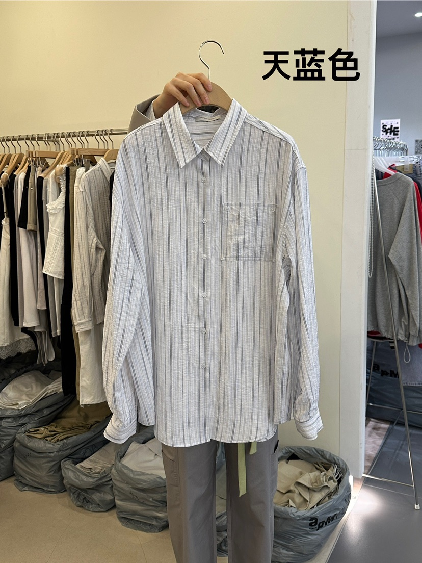 MONDAYMORING韓國代購女士新品時尚人氣熱賣26春夏襯衫蕾絲衫MONDAYMORING襯衫/蕾絲衫圖色1