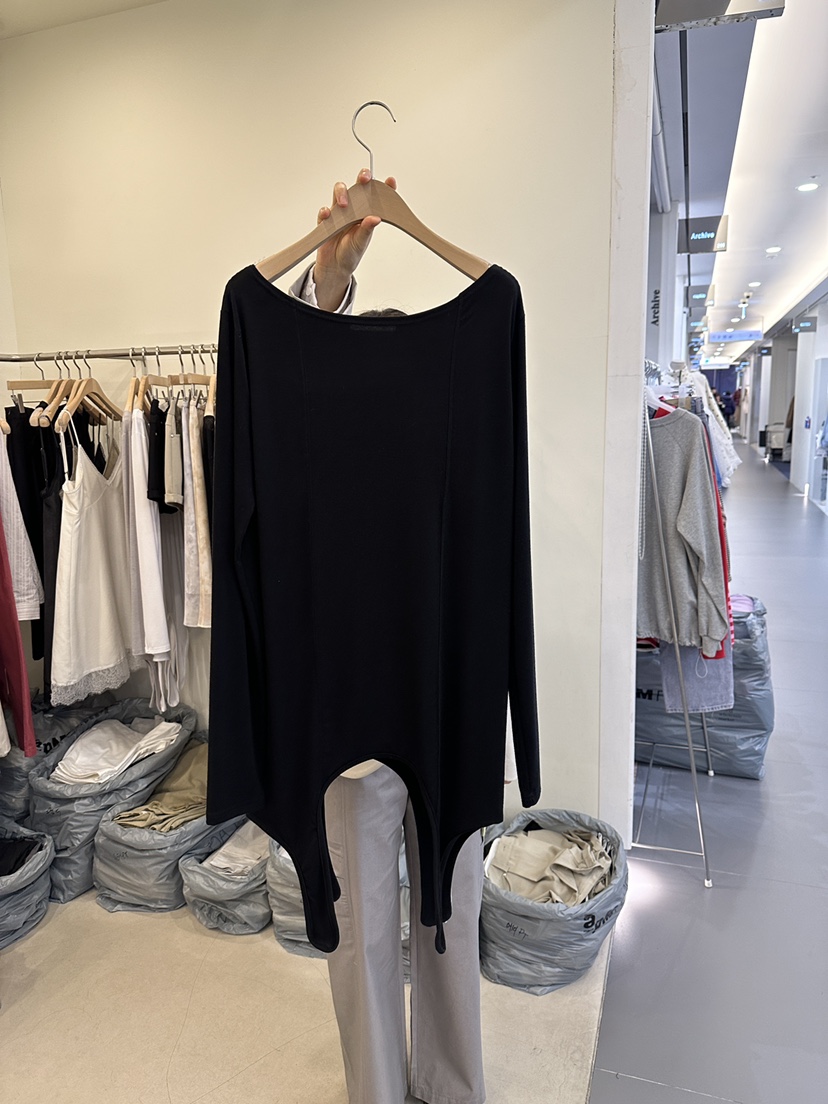 MONDAYMORING東大門代購女裝新品真品時尚職業人氣長袖T恤MONDAYMORING長袖T恤圖色3