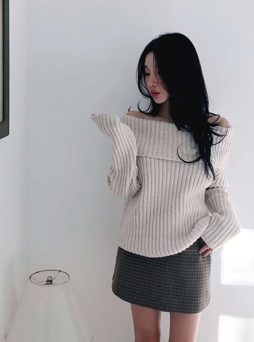 BUTTON 12韓國代購女裝新品真品休閑26春夏人氣推薦針織衫BUTTON 12針織衫