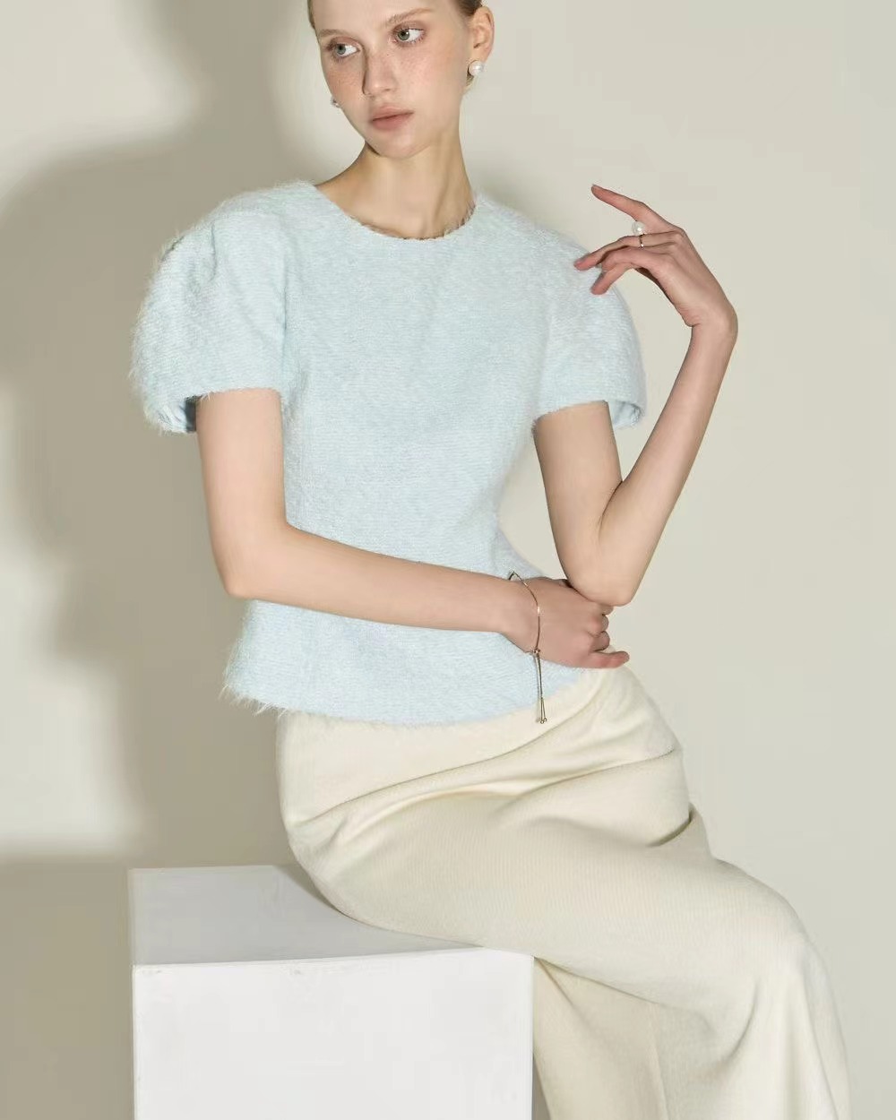 NYMPH韓國直郵女裝新款真品時尚人氣推薦熱賣休閑襯衫蕾絲衫NYMPH-2件起襯衫/蕾絲衫