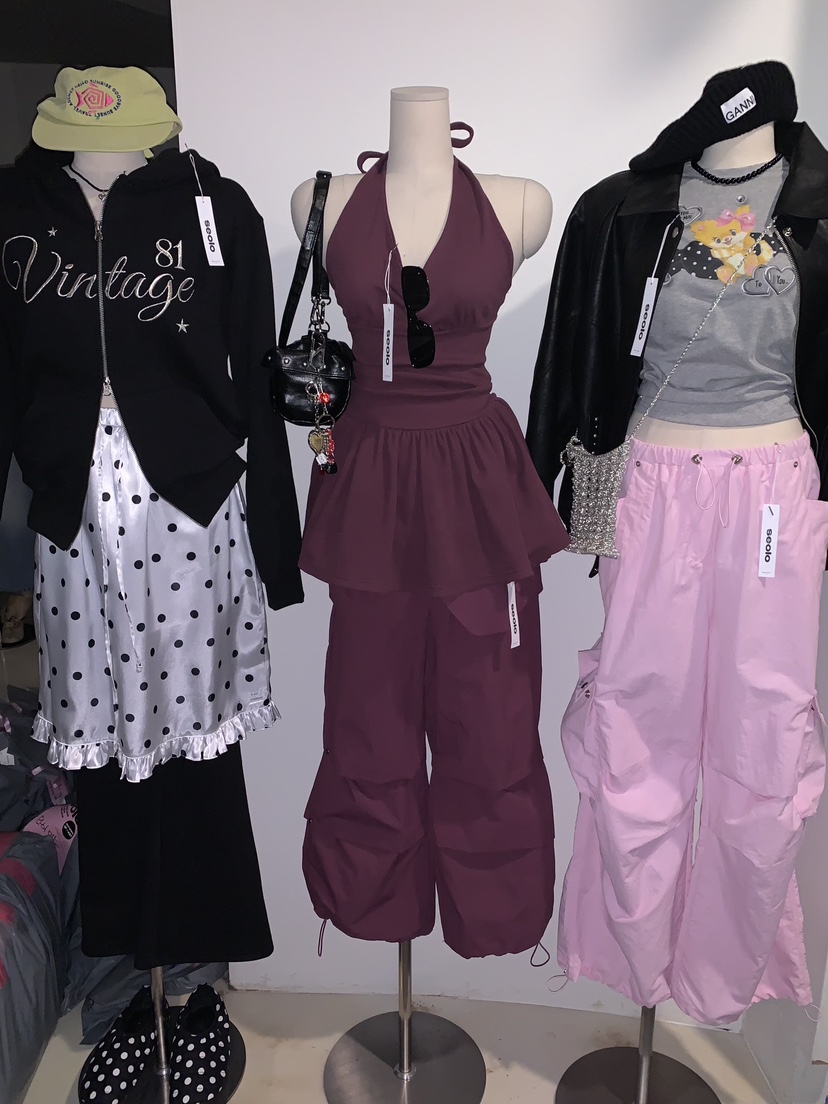 SEOLO韓國代購女裝新品推薦人氣職業熱賣時尚真品吊帶背心Seolo seoul吊帶/背心