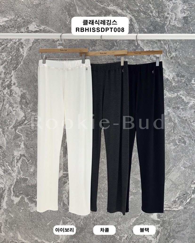 ROOKIE BUD韓國代購女士新款休閑26春夏人氣休閑褲緊身褲ROOKIE BUD-L休閑褲