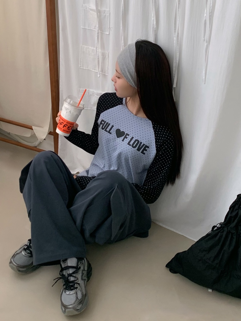 ZITTEN韓國代購女裝新款時尚職業推薦26春夏真品人氣長袖T恤ZITTEN長袖T恤