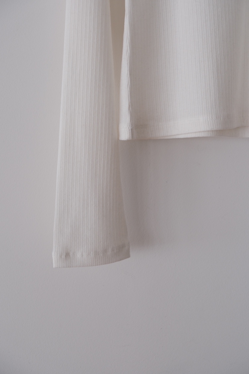 SORBET/FLAT WHITE東大門實拍女士新品真品26春夏長袖T恤SORBET/FLAT WHITE長袖T恤