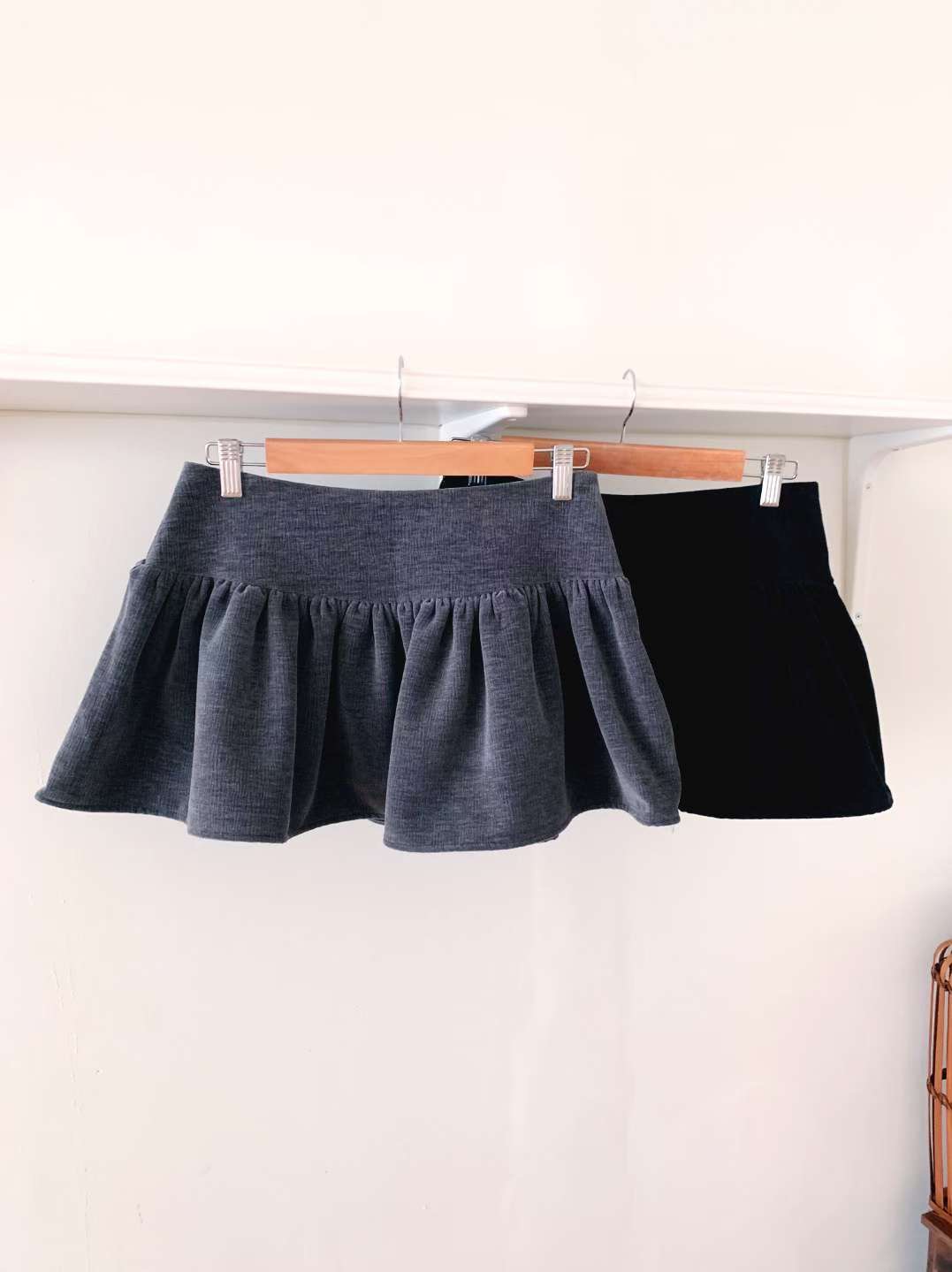 BUTTON 12韓國代購女士新品職業人氣時尚休閑推薦熱賣短裙BUTTON 12短裙