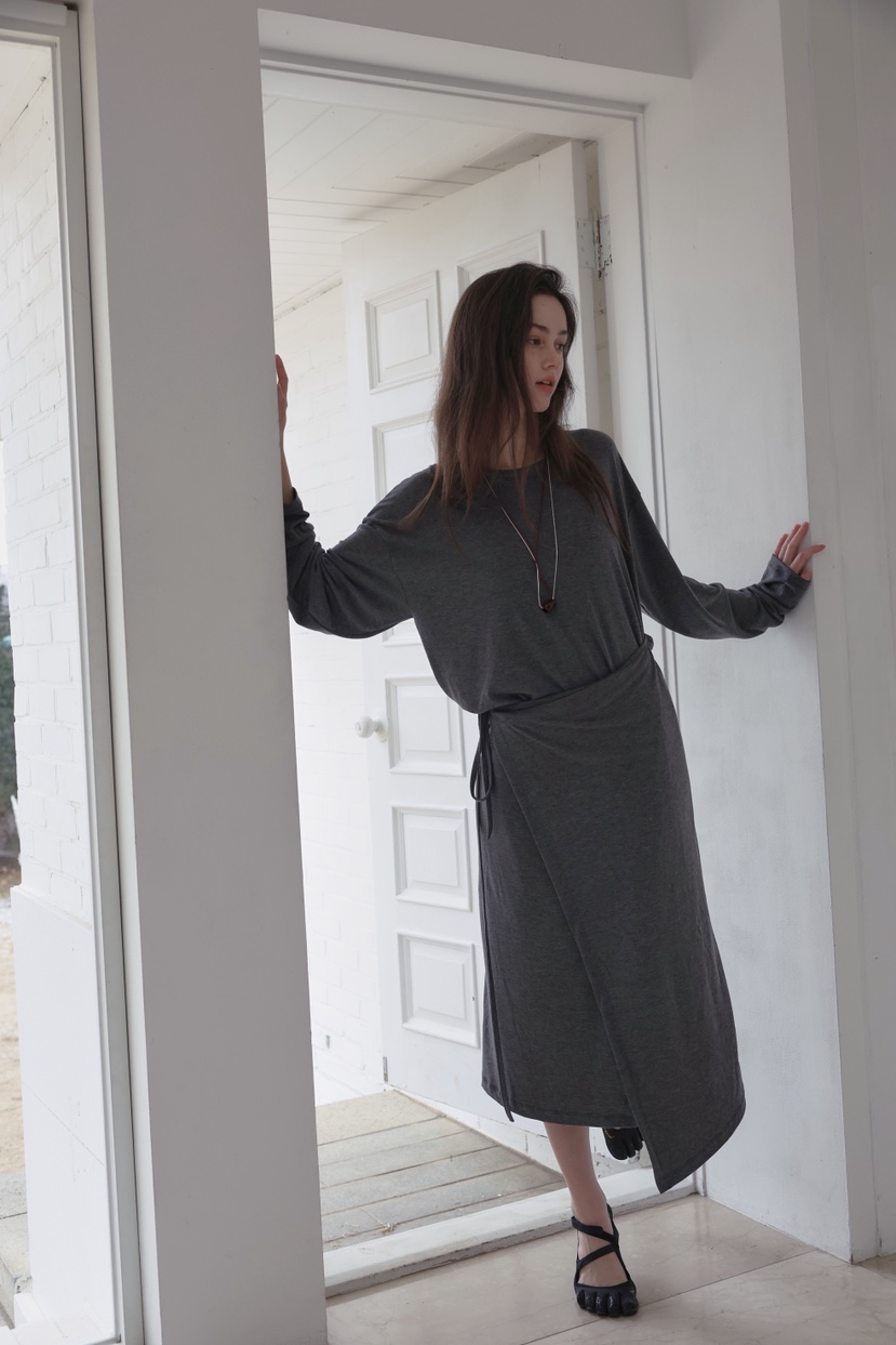 MURMUR韓國代購女士新品時尚人氣真品熱賣26春夏職業連衣裙MURMUR連衣裙