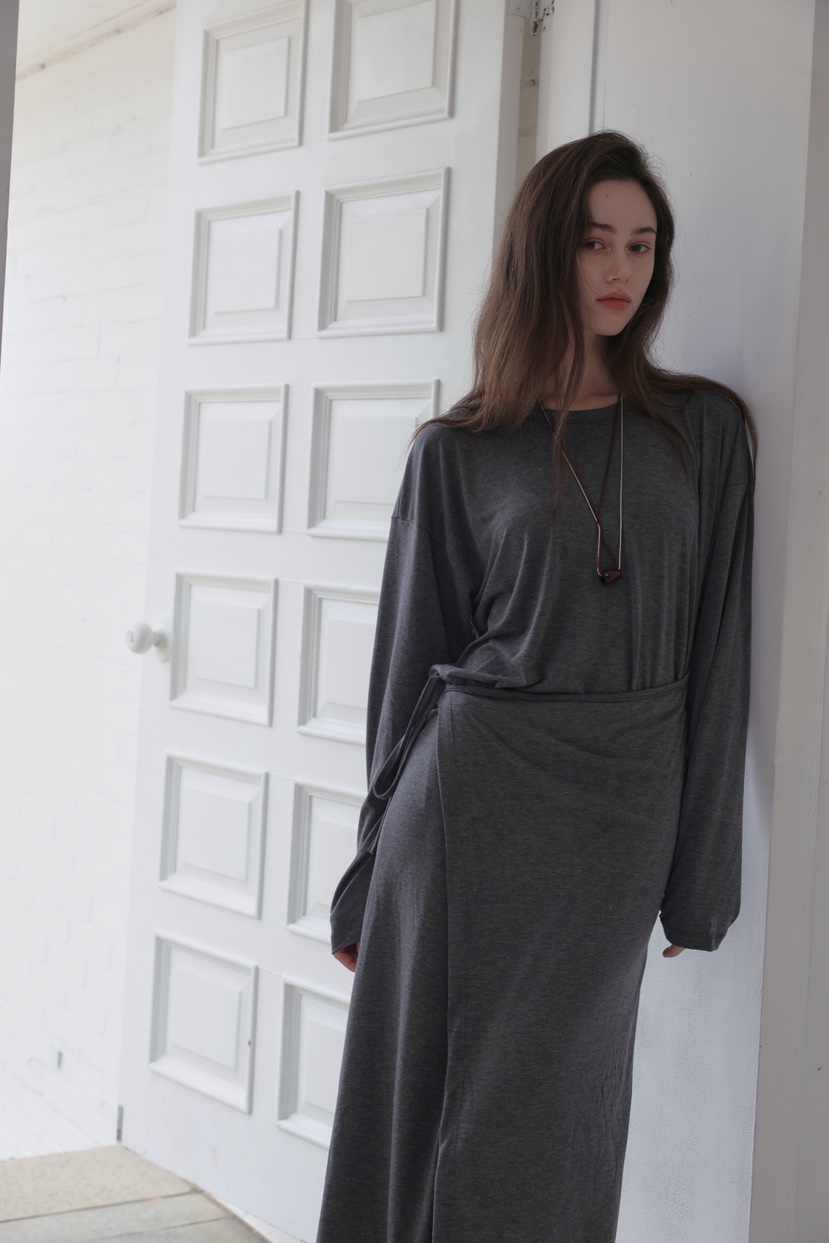 MURMUR韓國代購女士新品時尚人氣真品熱賣26春夏職業連衣裙MURMUR連衣裙