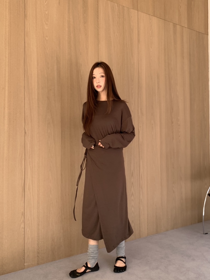 MURMUR韓國代購女士新品時尚人氣真品熱賣26春夏職業連衣裙MURMUR連衣裙