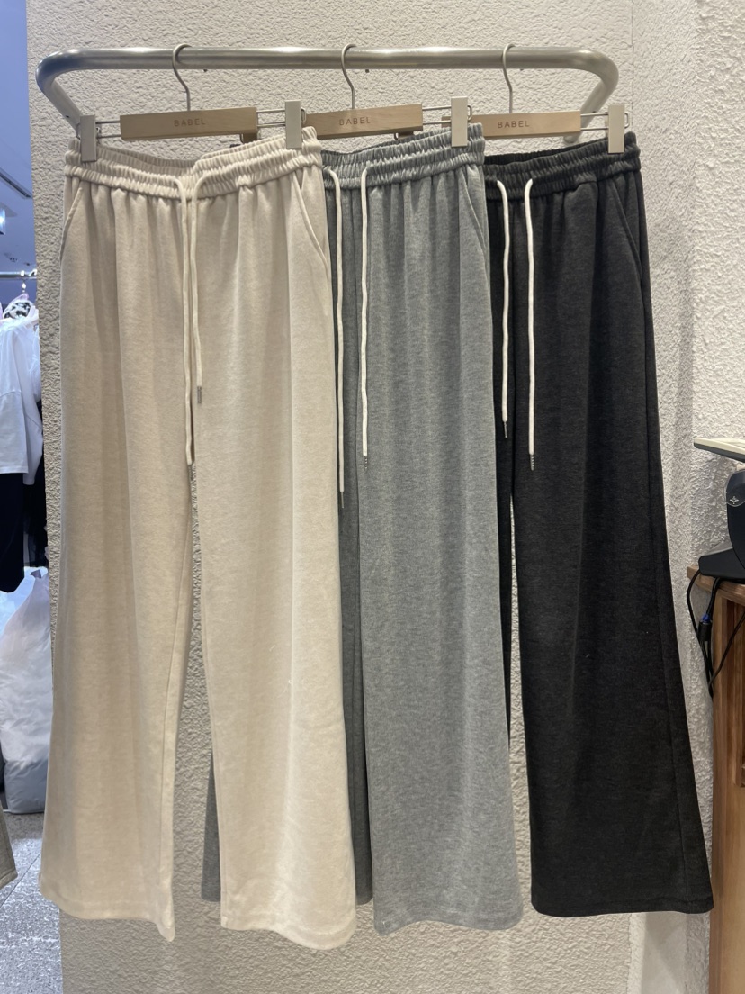 BABEL東大門直郵女裝新款真品熱賣時尚職業26春夏休閑褲條紋BABEL休閑褲