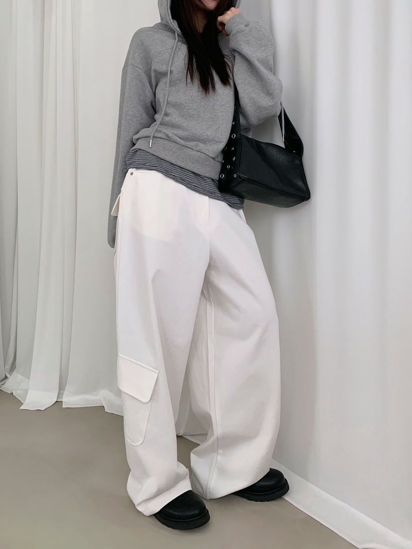 ZITTEN韓國直郵女裝新款推薦職業熱賣人氣休閑休閑褲口袋ZITTEN休閑褲