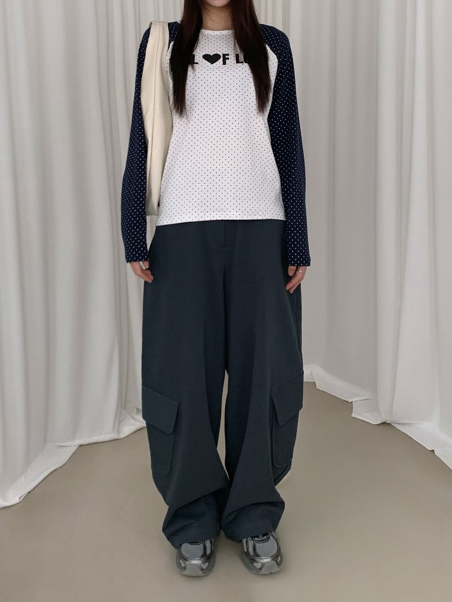 ZITTEN韓國直郵女裝新款推薦職業熱賣人氣休閑休閑褲口袋ZITTEN休閑褲