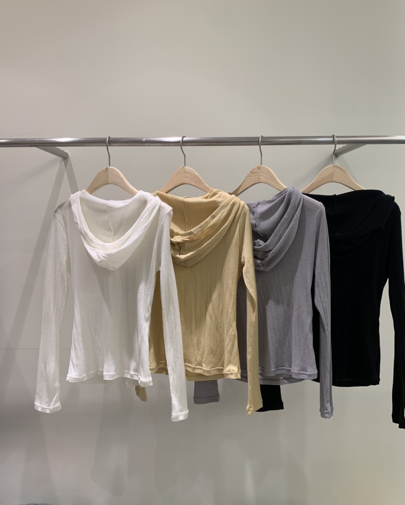 ZITTEN東大門直郵女士新品休閑時尚人氣推薦長袖T恤連帽衫ZITTEN長袖T恤