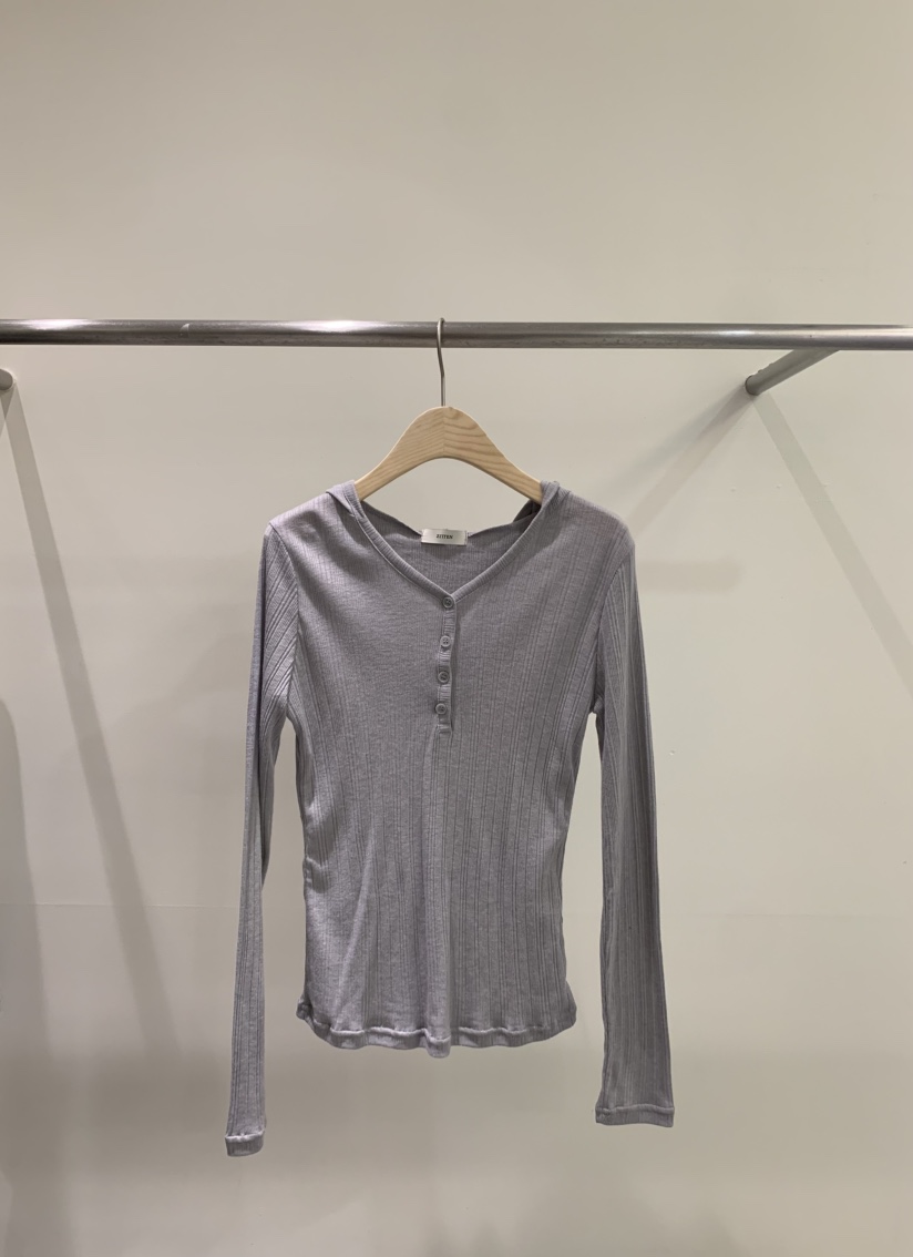 ZITTEN東大門直郵女士新品休閑時尚人氣推薦長袖T恤連帽衫ZITTEN長袖T恤圖色3