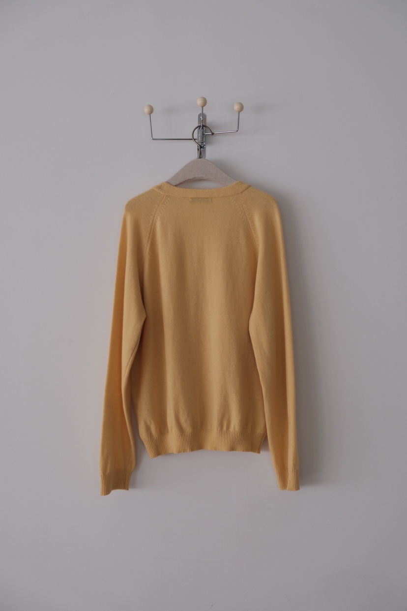 SORBET/FLAT WHITE東大門實拍女裝新品26春夏針織衫V領SORBET/FLAT WHITE針織衫