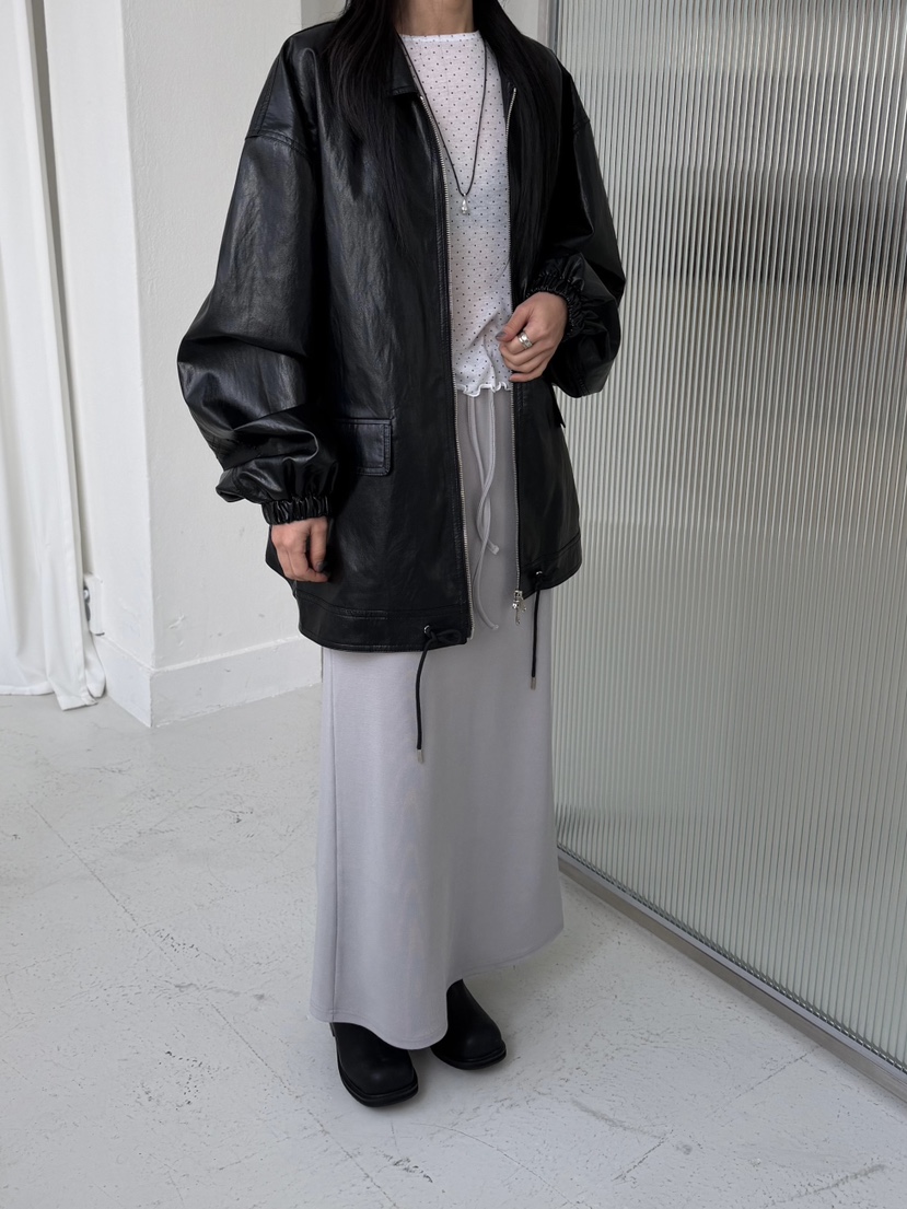 TAUPE韓國代購女裝新款時尚熱賣真品休閑26春夏人氣夾克皮革TAUPE夾克